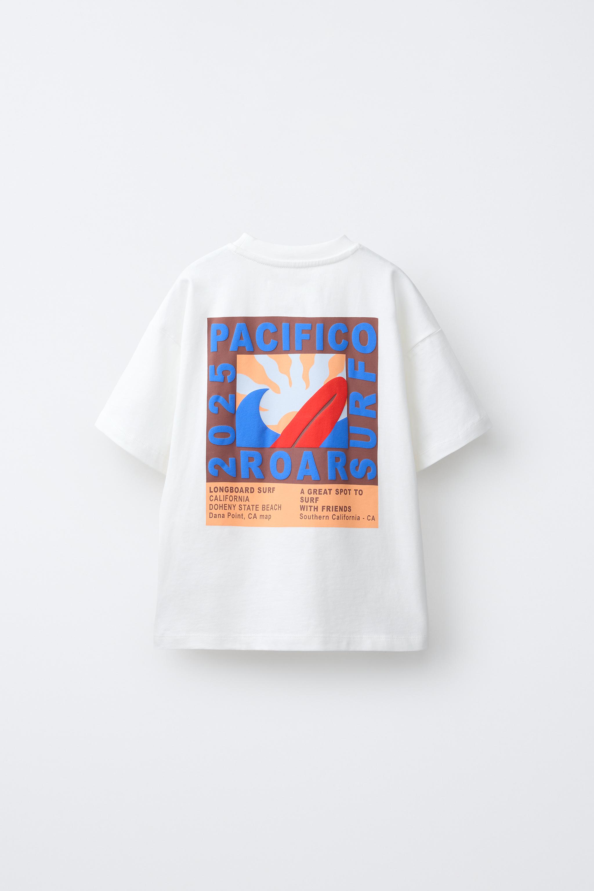 T-SHIRT IMPRIMÉ SURF